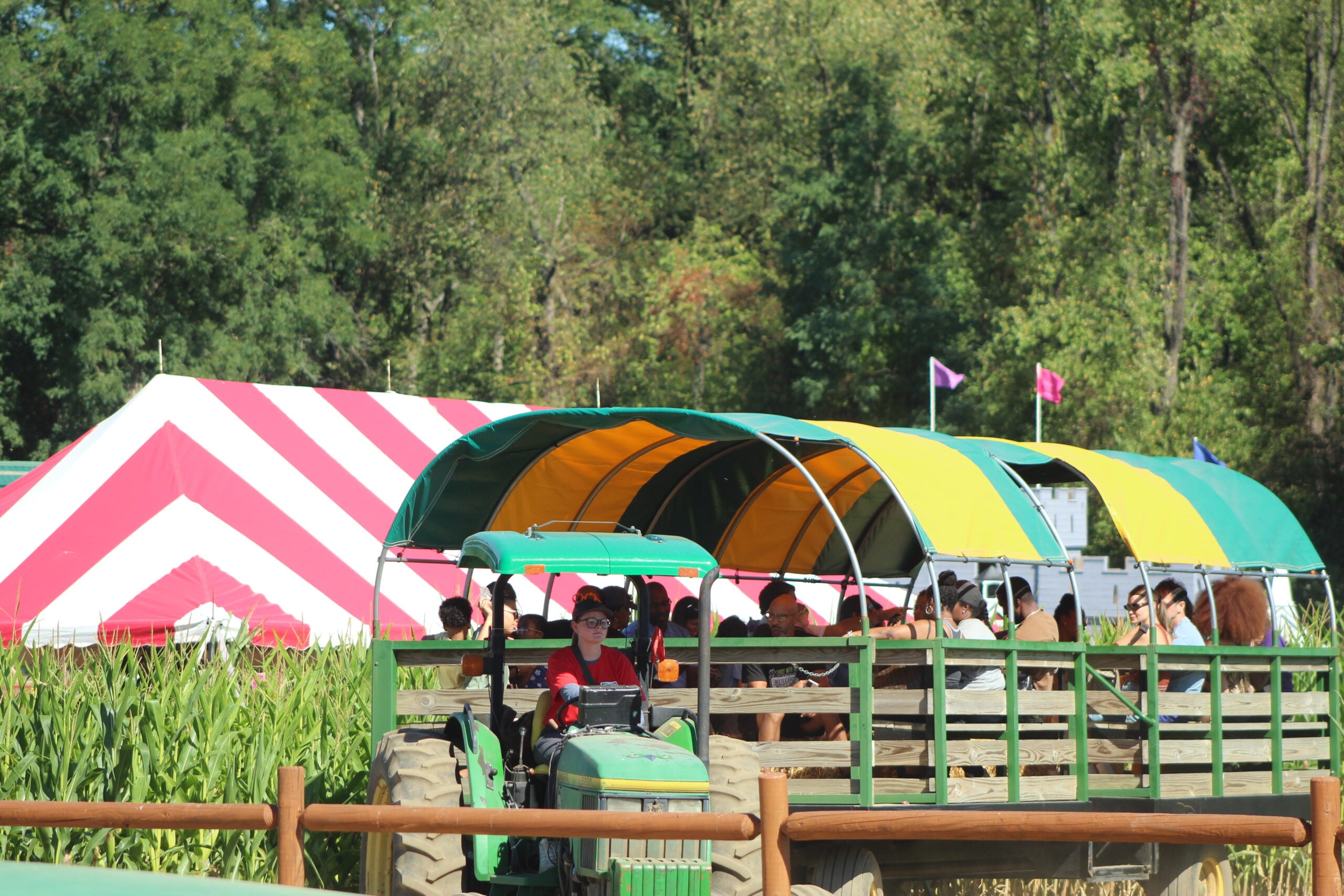 A fall day at Long Family Orchard and Farm in Commerce Township
